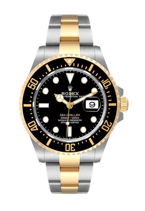 ROLEX TWO TONE SEA-DWELLER 126603 CERAMIC BEZEL