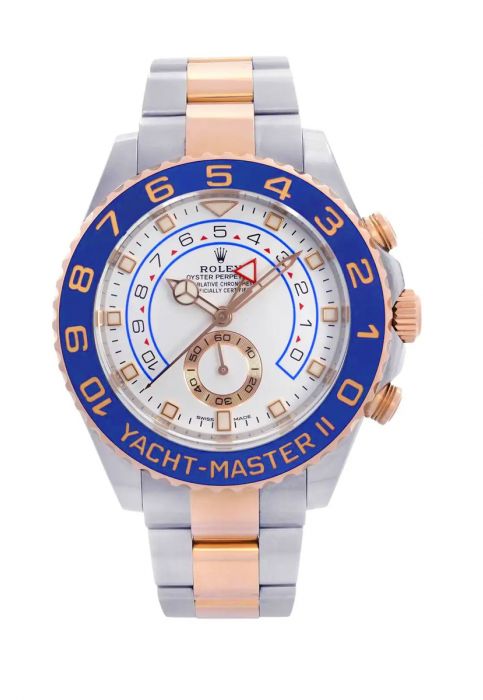 ROLEX YACHT-MASTER II 116681 WHITE DIAL