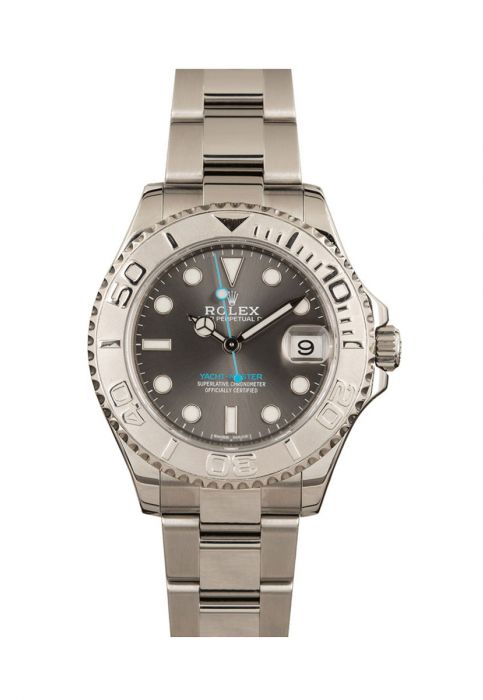 Rolex Yacht-Master 37- 268622 Rhodium Dial