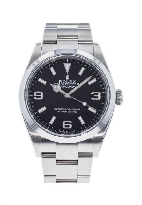 Rolex Explorer 124270 Black Arabic Dial