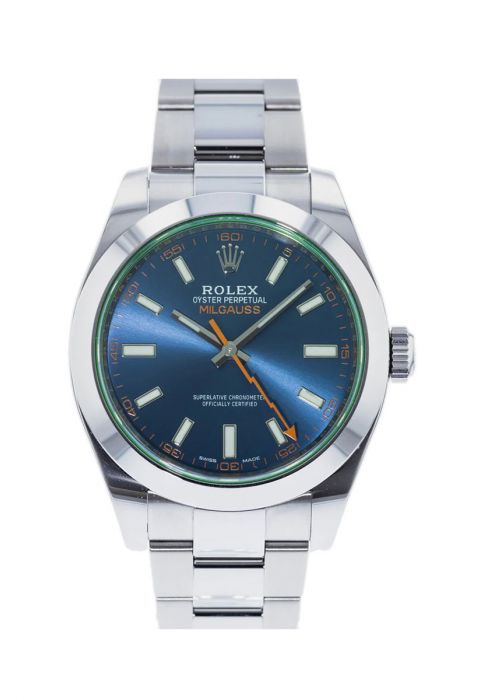 Rolex Milgauss 40mm 116400GV Blue